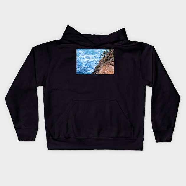 White Water Kids Hoodie by ajdesignsau